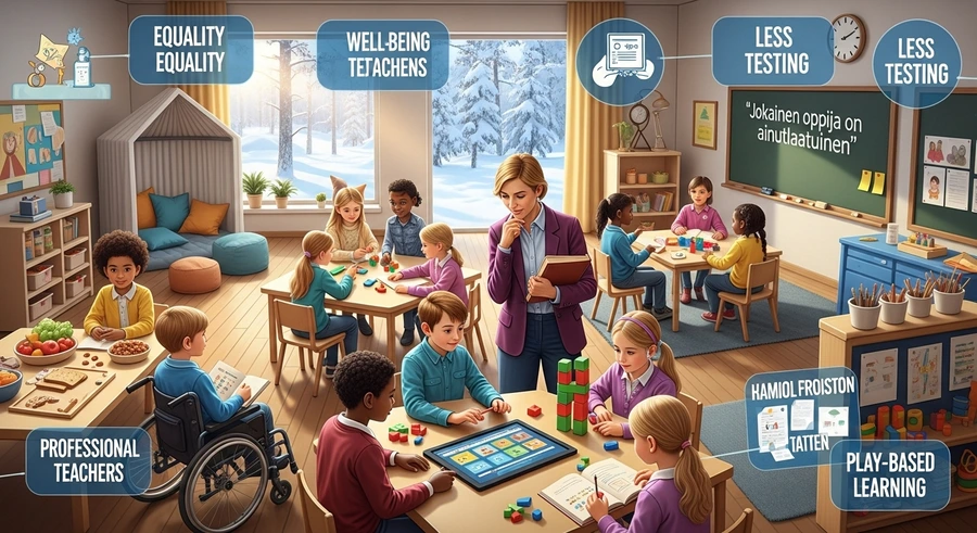 ফিনল্যান্ডের শিক্ষা মডেল: কেন তারা সবার আগে?