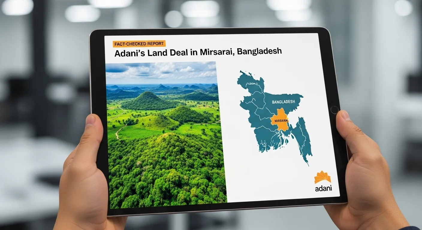 নৌবাহিনীর ঘাঁটির জমি গেল আদানির হাতে: ৯০০ একরের বিতর্কিত বরাদ্দ